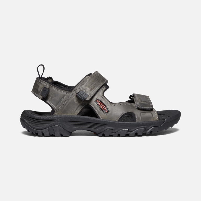 Keen Targhee III Open Toe Sandals - Men's Grey Black Sandals